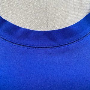 Cobalt Blue Low-neck Camisole, No Labels
